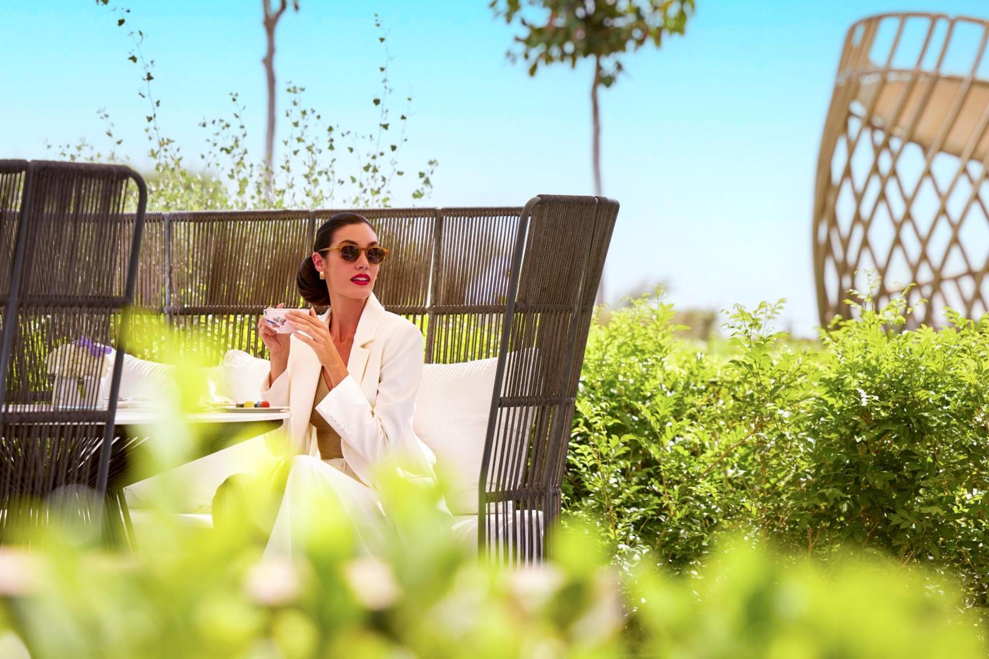 فندق Fairmont Doha Lusail المظهر الخارجي الصورة The resort's gardens