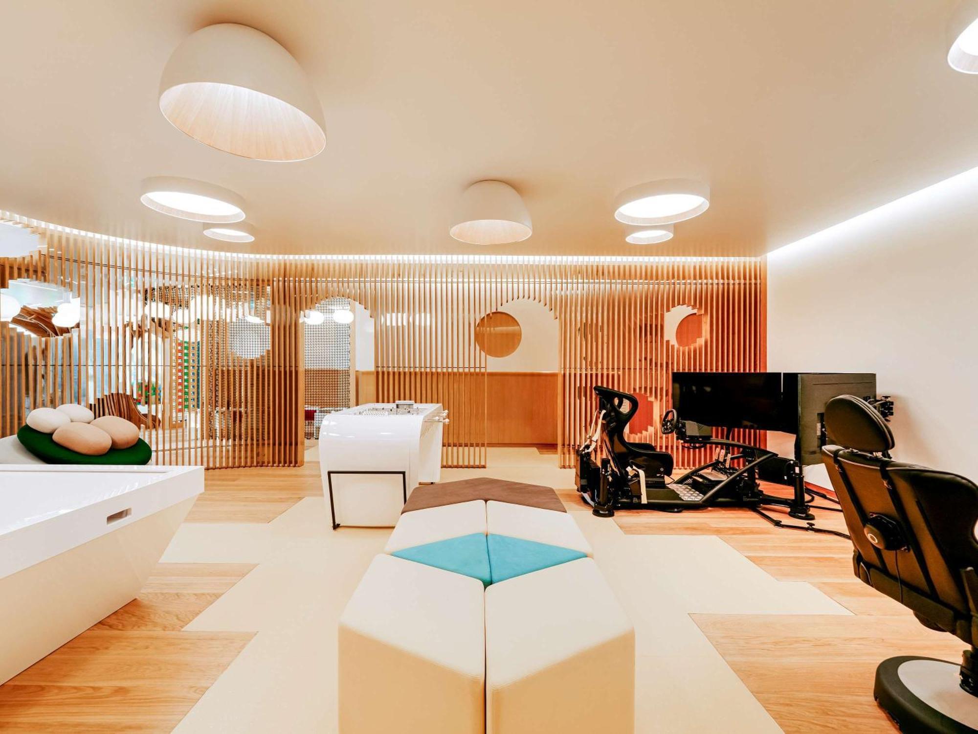 فندق Fairmont Doha Lusail المظهر الخارجي الصورة The interior of the new building