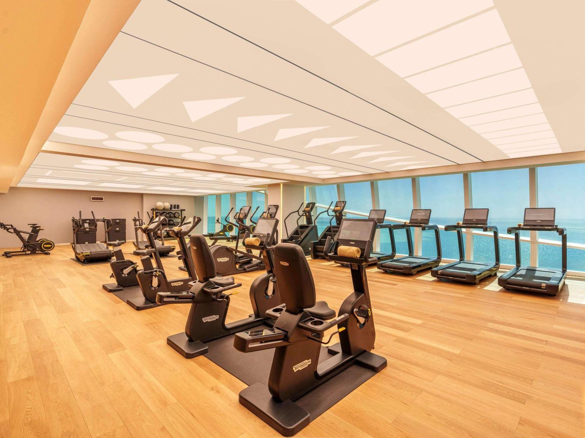 فندق Fairmont Doha Lusail المظهر الخارجي الصورة The gym at the Westin Maldives
